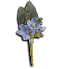Hero's Blue Boutonniere from Parkway Florist in Pittsburgh PA